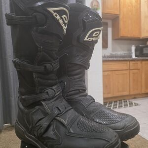 Lonearx Black Men's Adventure Boots
